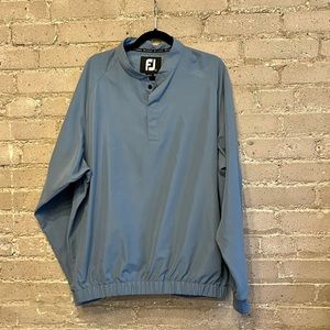 Footjoy Pullover SnapUp Wind Shirt Outerlayer - Size L